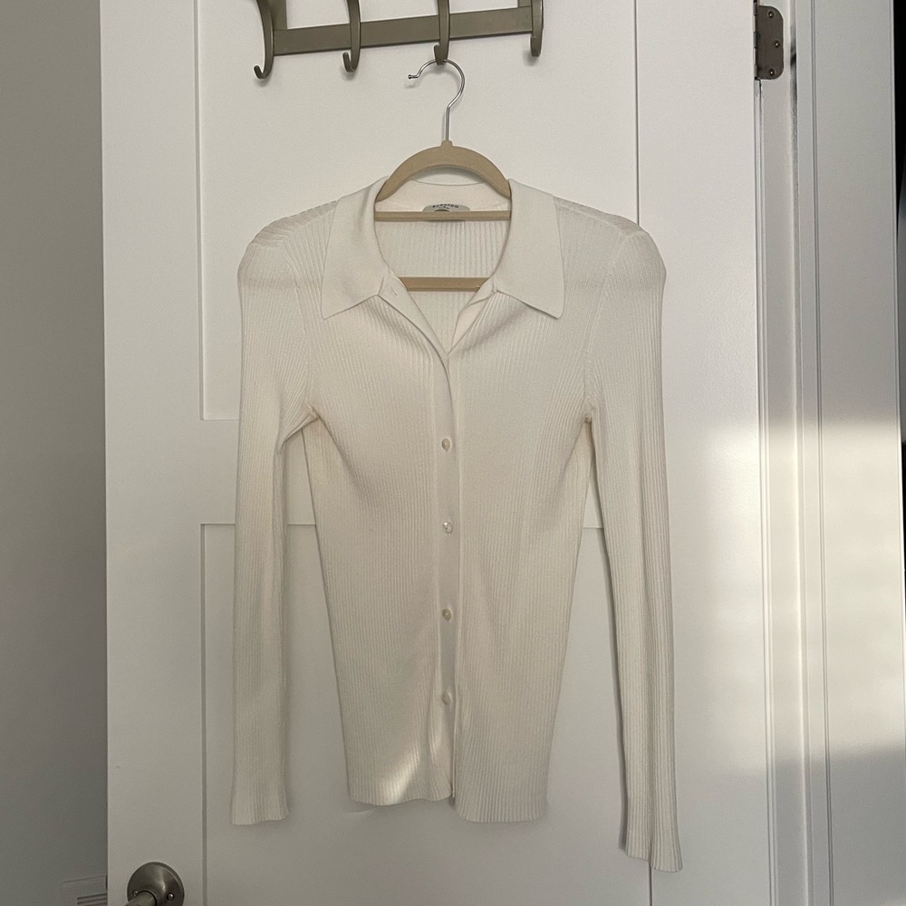 Babaton Cream Ribbed Sweater 🤍 - Picture 2 of 6